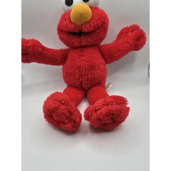 Sesame Street Elmo Plush Toy 10” 2009 Stuffed Animal Toy - Picture 3 of 7